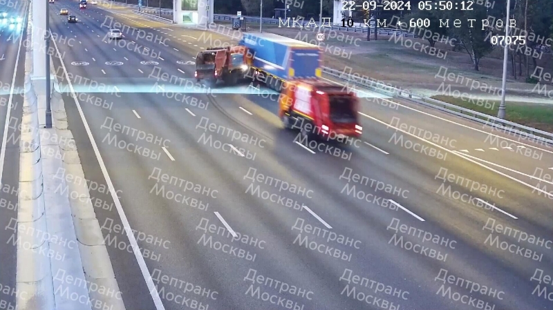 На юго-западе Москвы произошло массовое ДТП