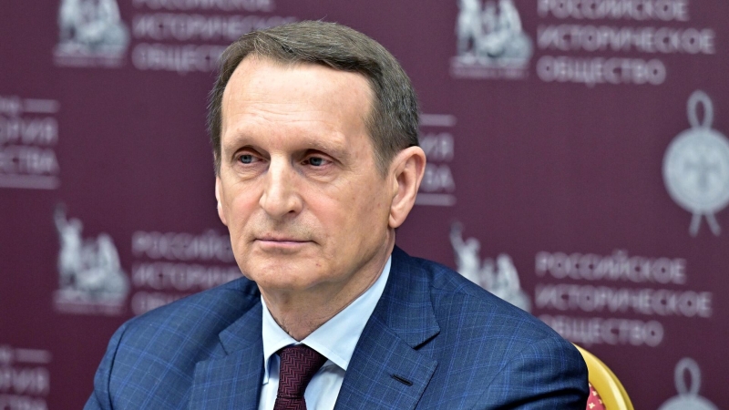 Нарышкин обвинил Зеленского в организации терактов в России