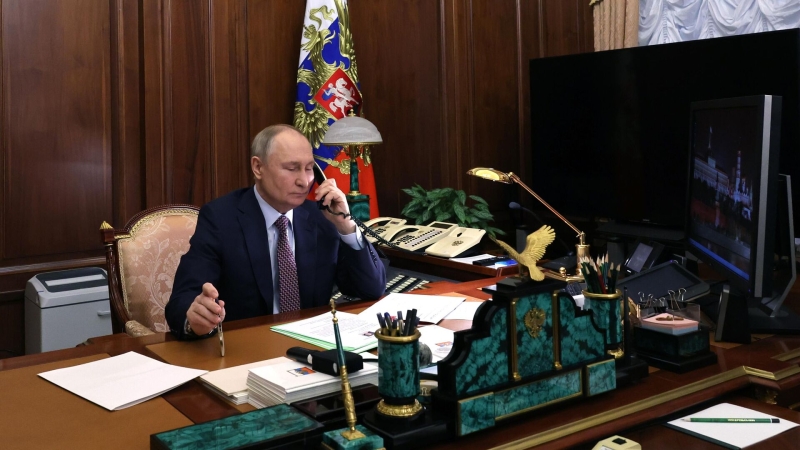 В Кремле ответили на вопрос о телефонных разговорах Путина и Трампа