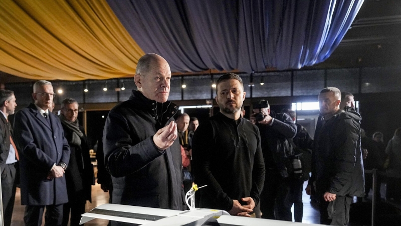 В Кремле отреагировали на слова Зеленского на пресс-конференции с Шольцем