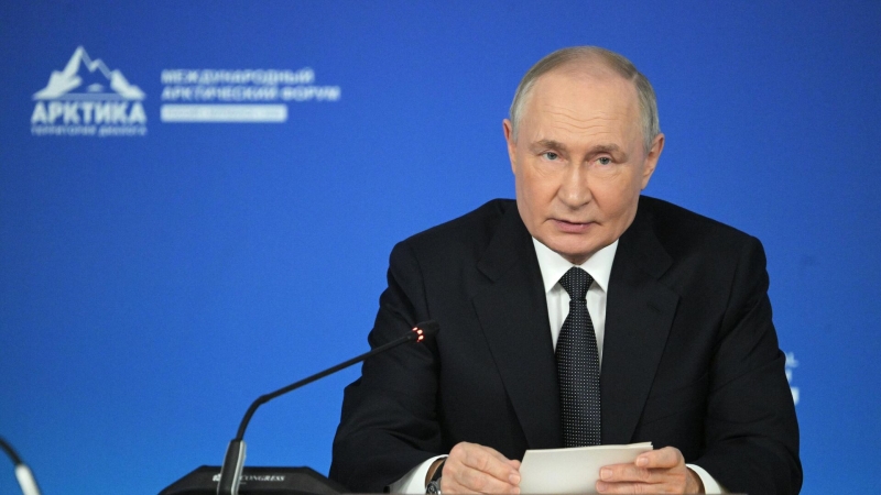 Путин поручил увеличить мощности морских портов в Арктике