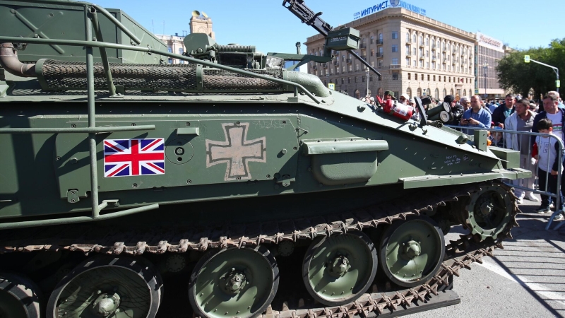 Во Владивостоке открылась выставка захваченной в Курской области техники