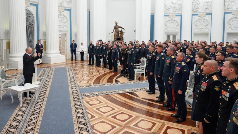 Дроны транслировали гимн России в Херсоне