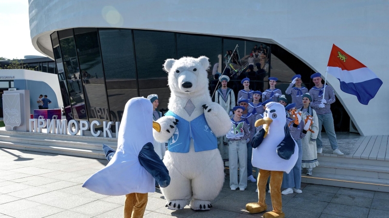 Гости ВЭФ смогут увидеть триколор площадью 150 квадратных метров