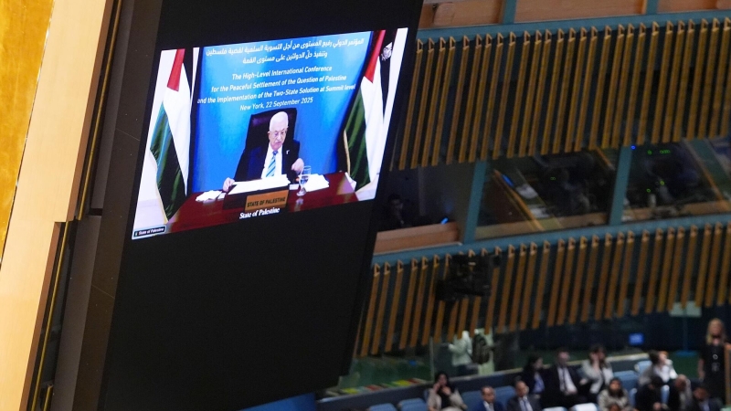 Палестина хочет жить в мире в границах 1967 года, заявил Аббас