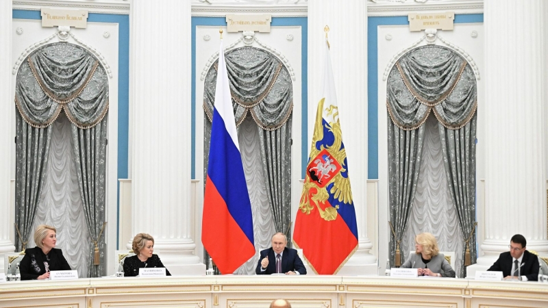 Путин встретился с представителями бизнеса