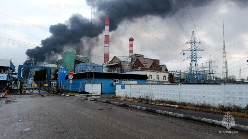 В Воронежской области потушили пожар в ТЦ