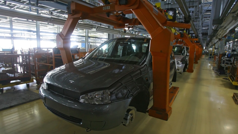 В России производят более 20 брендов и более 50 моделей автомобилей